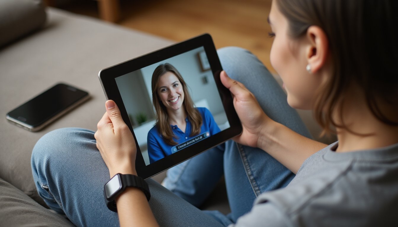 technology enhanced recovery support