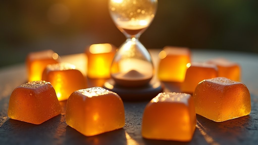 edible thc gummy onset timing