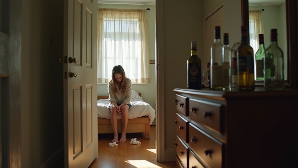 emotional distress of family addiction